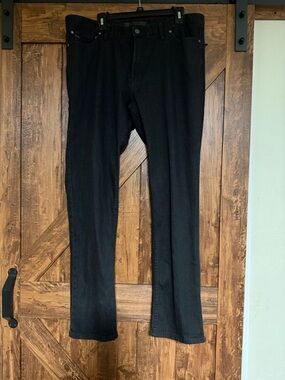 Michael Kors Black Denim Jeans Men Tailored Fit 38x32